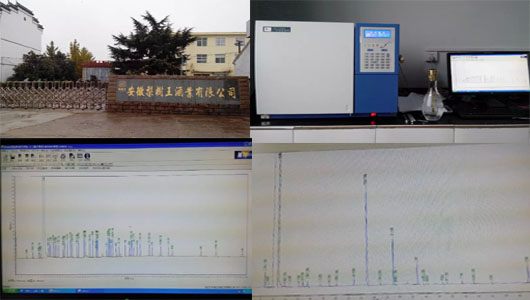 鲁创气相色谱仪白酒中48组份色谱分析